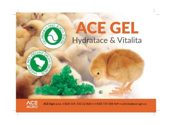 ACE Gel, komletná kŕmna zmes pre kurčatá